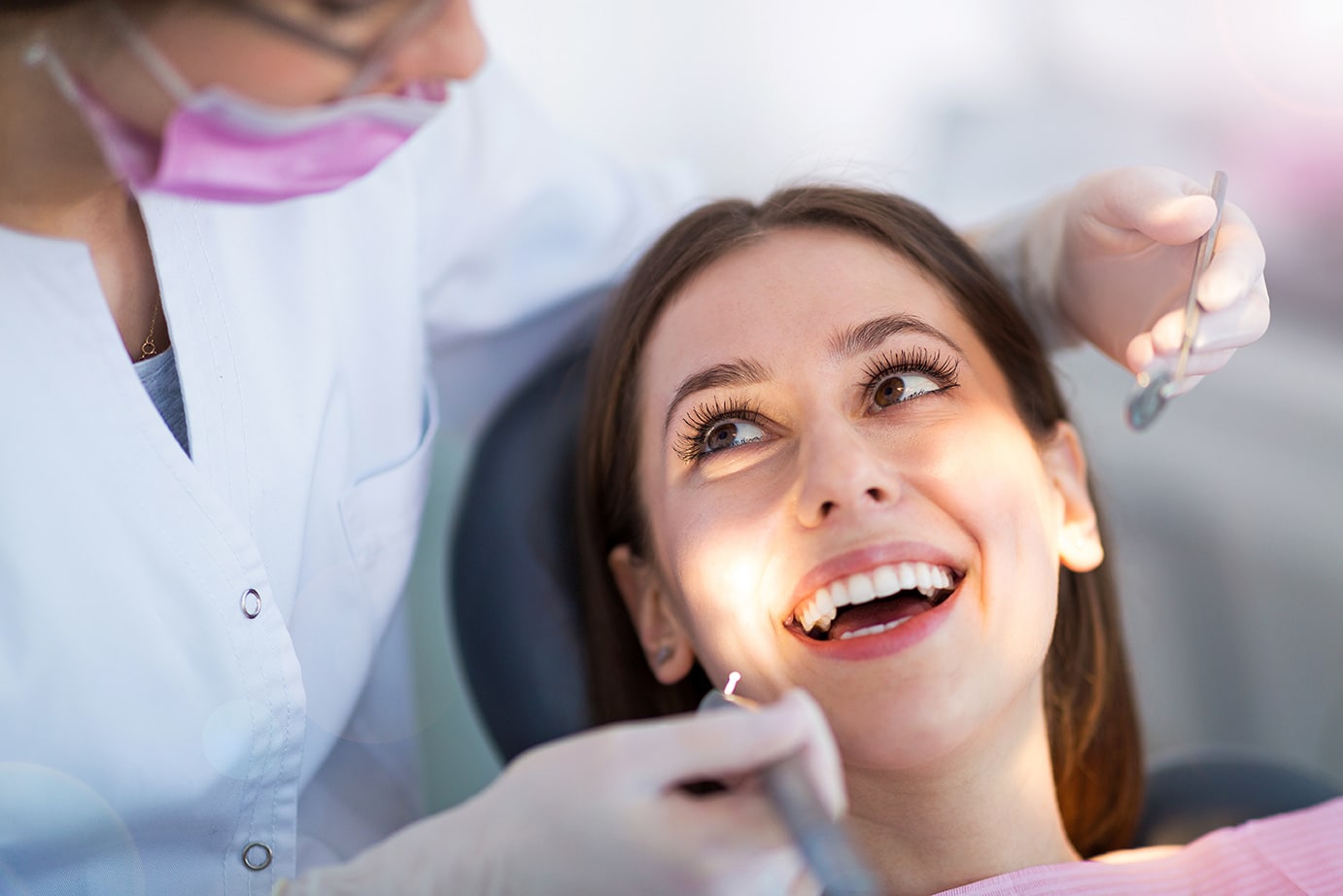 woman during Preventive and General Dentistry in Mount Pleasant, WI