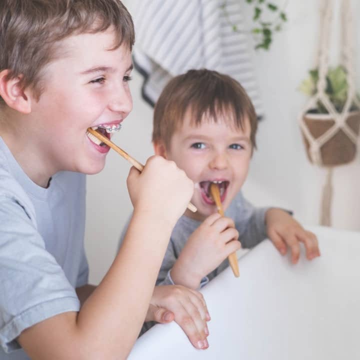 man and woman smiling after a dentist appointment at oxford dental