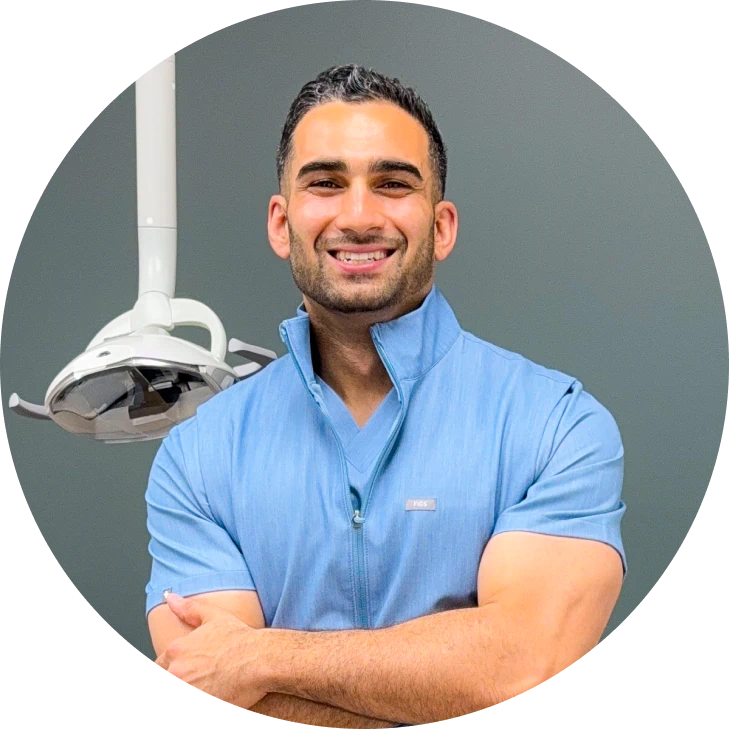 Headshot of Dr Arsalan Augend, DDS, MS, OMFS, MD